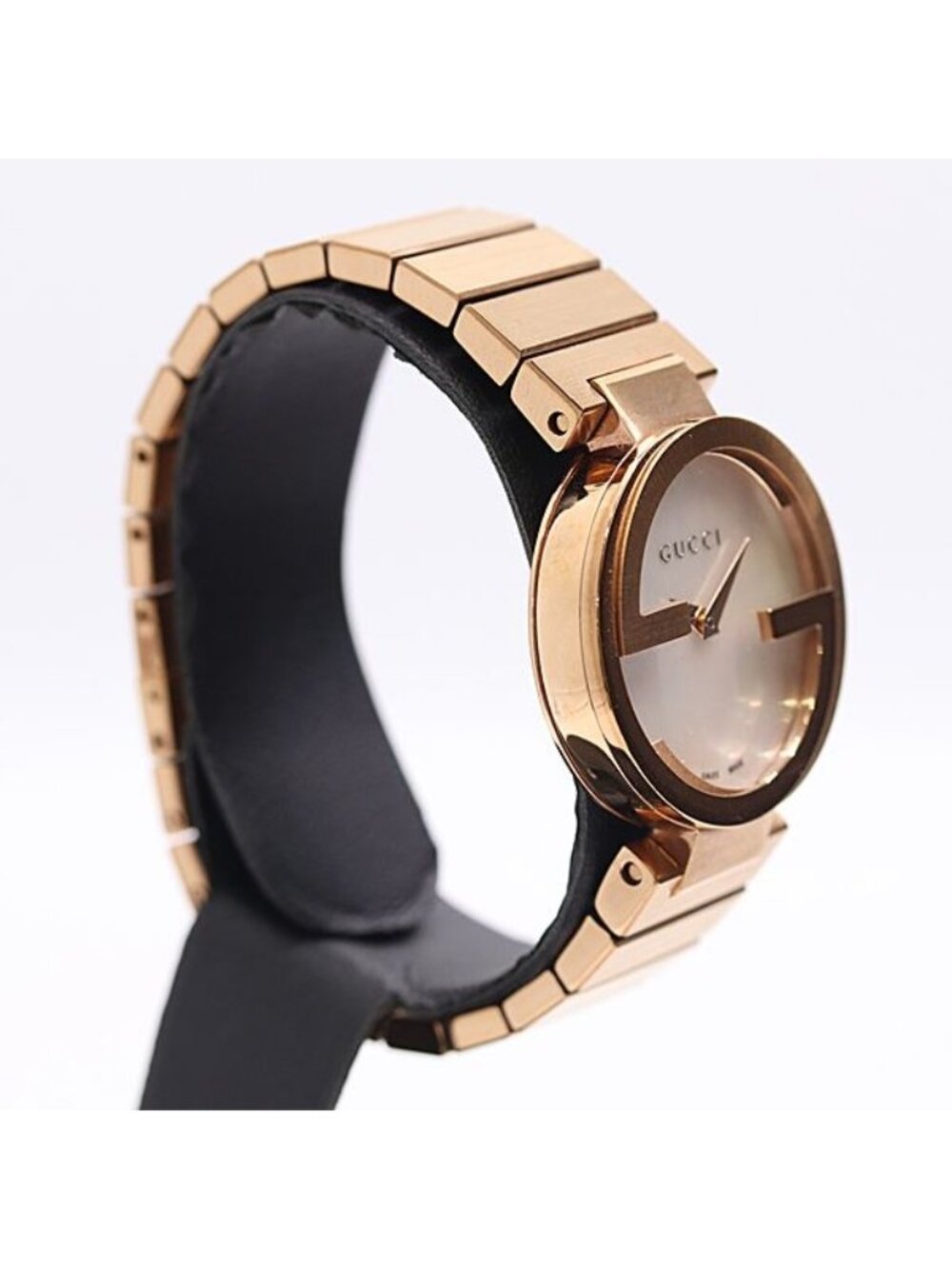Gucci Interlocking 133.5 SS Quartz White Shell Dial Watch - Picture 2 of 4